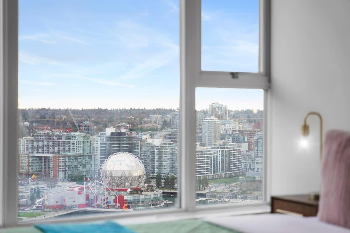 Dazzling Condo By Stadium Downtown With Free Parking Vancouver Exterior photo